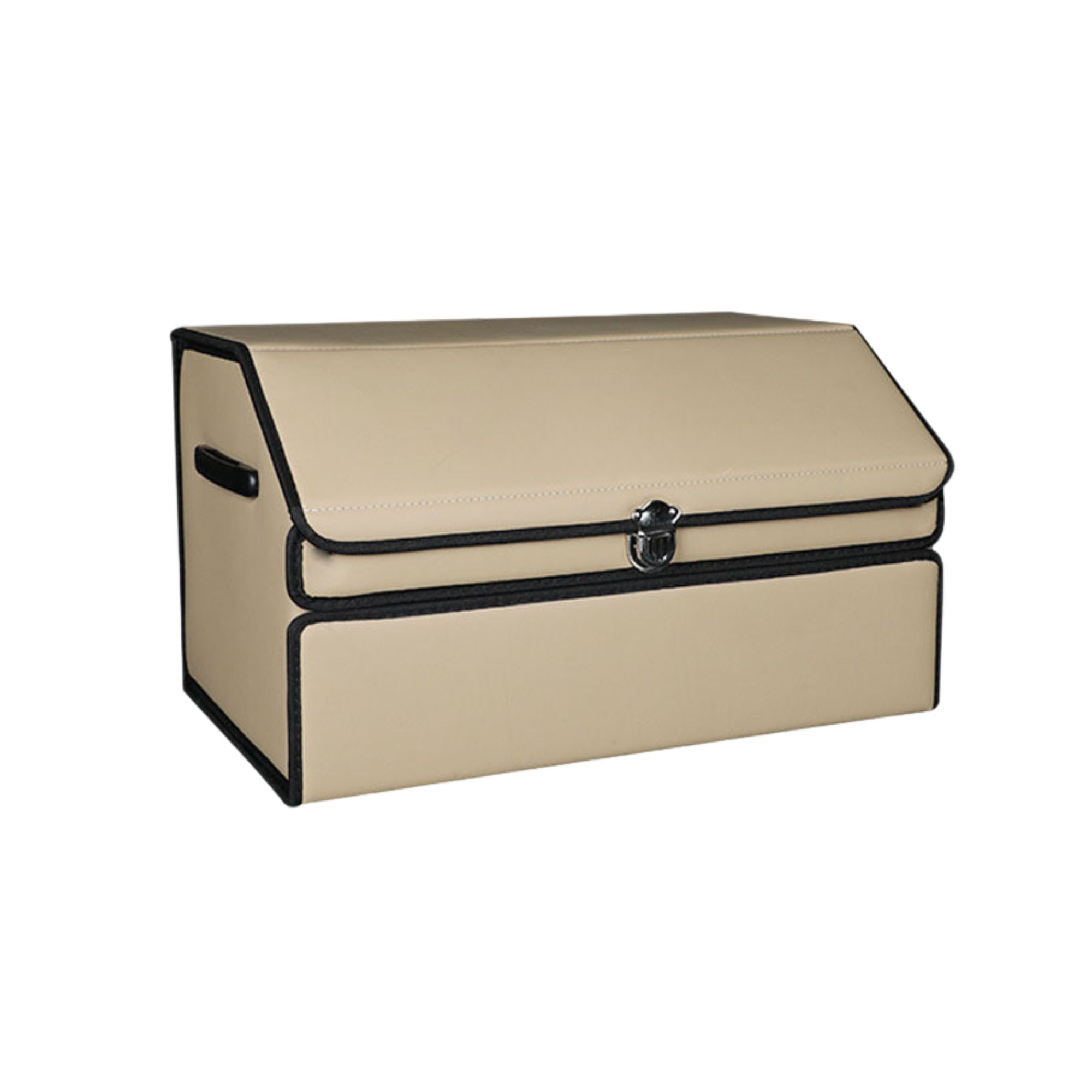 Car trunk leather storage box