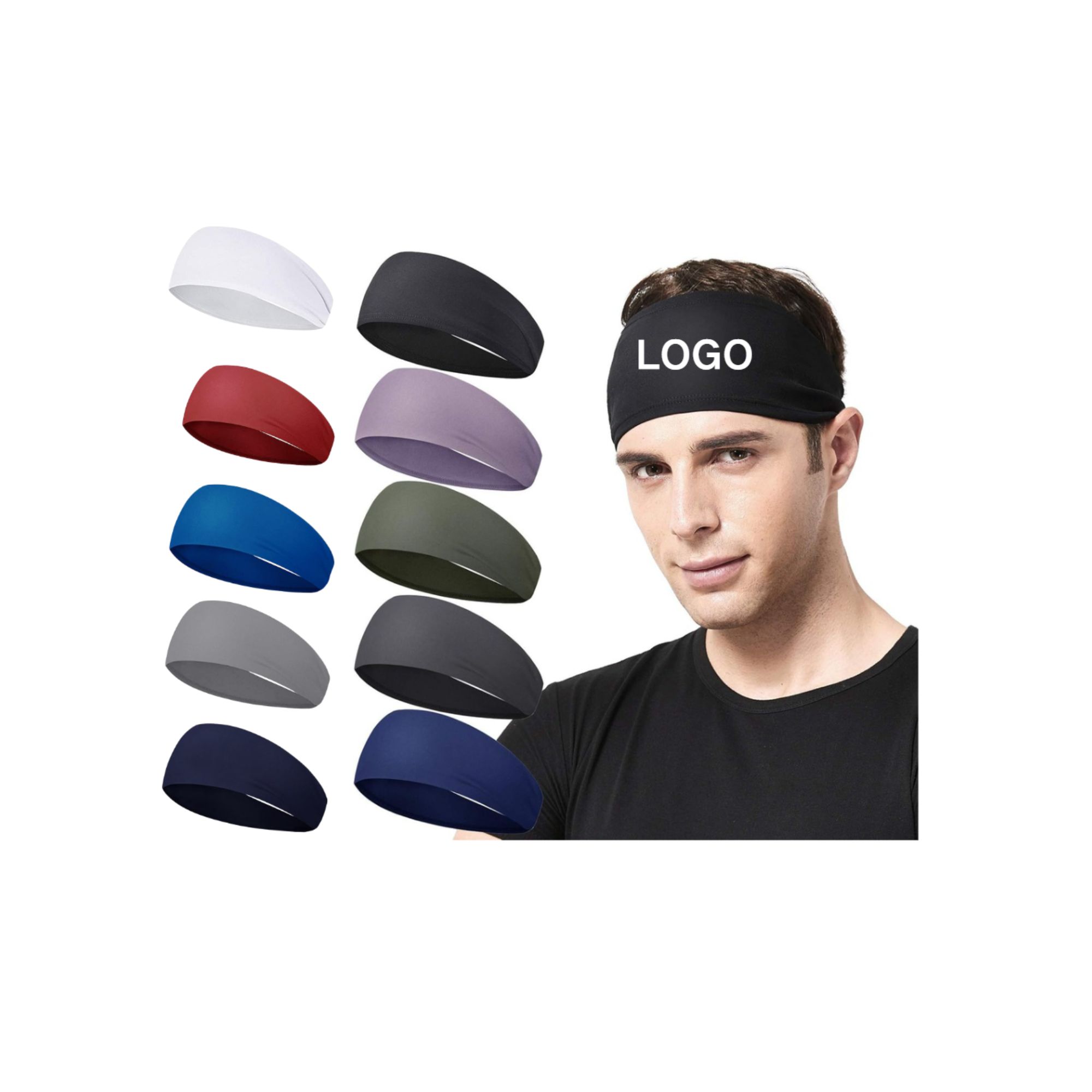 Sweat-Wicking Active Headband