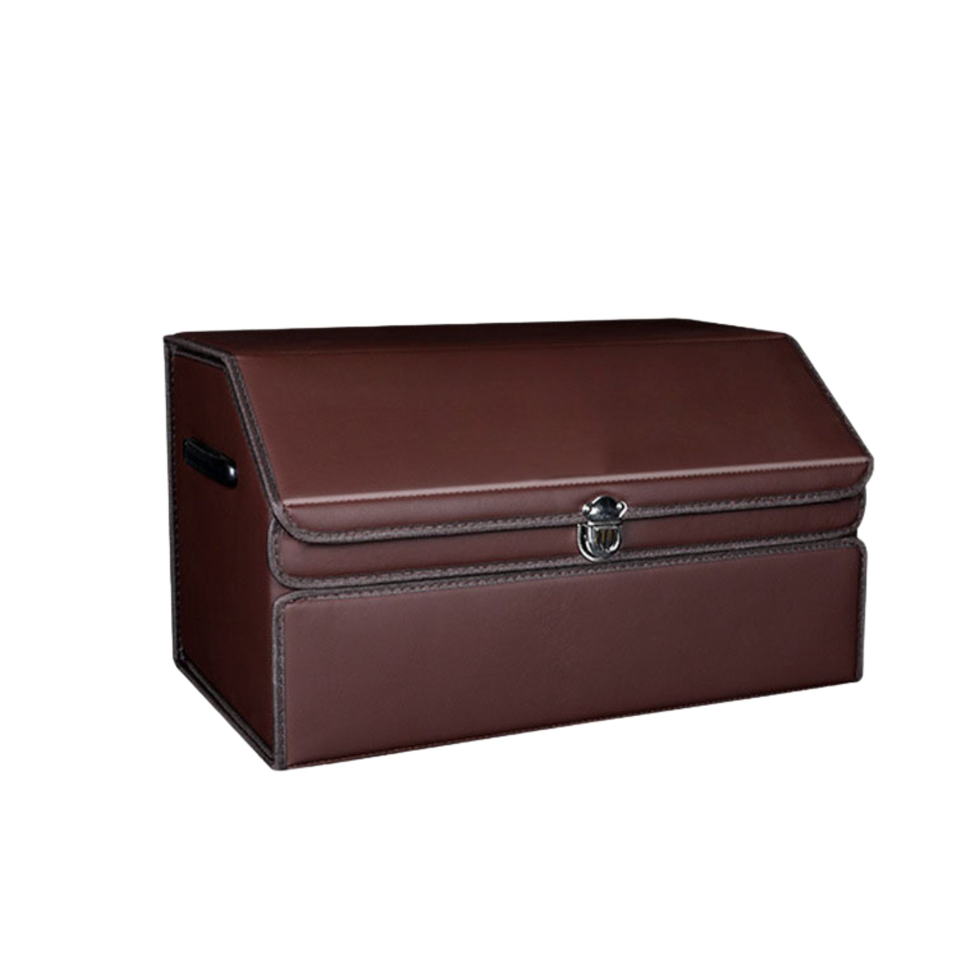 Car trunk leather storage box