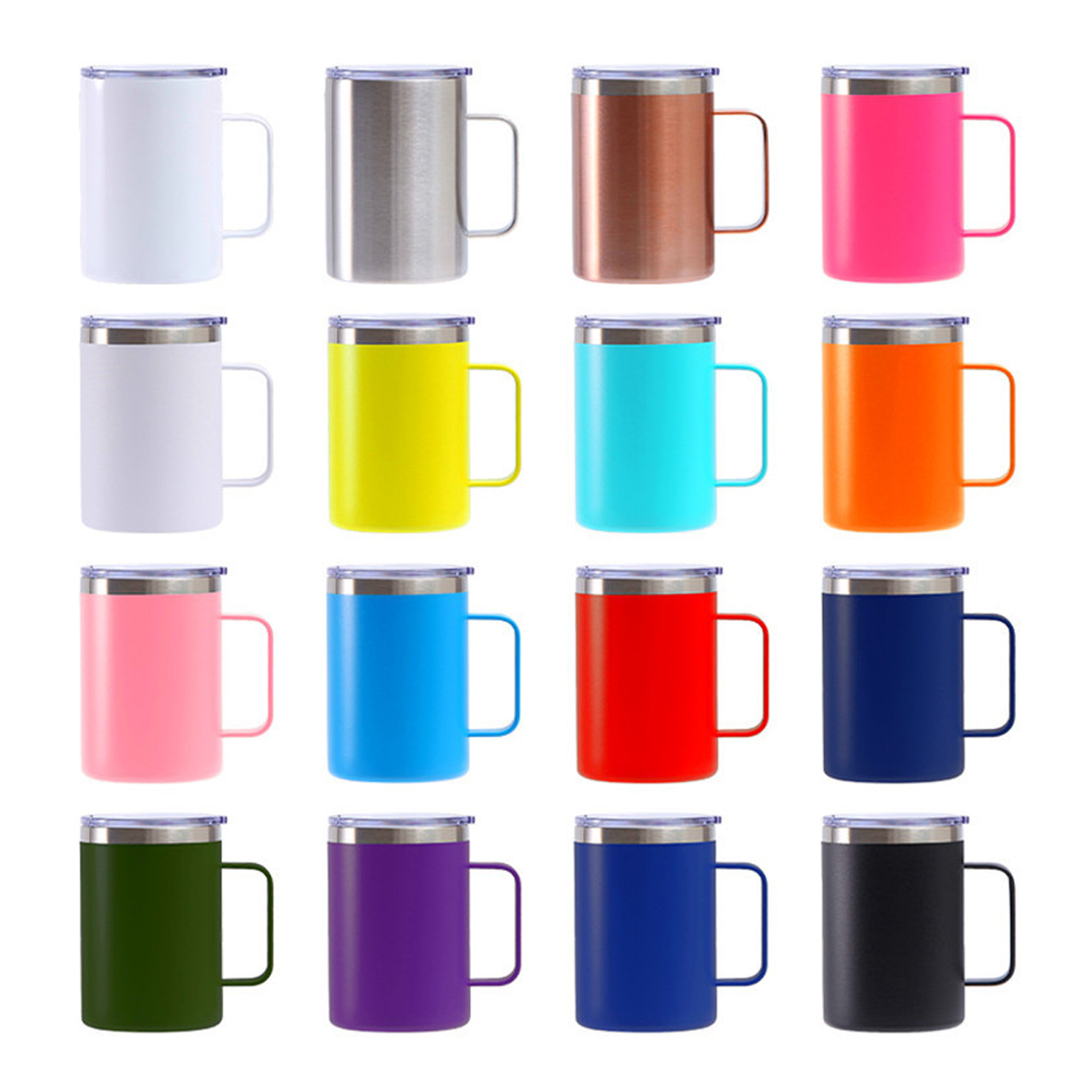 16 oz Stainless steel Vacuum Insulated Coffee Mug 