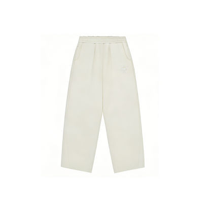 LIBITY UNCUFFED JOGGER (White)