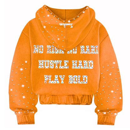 Orange Hoodie