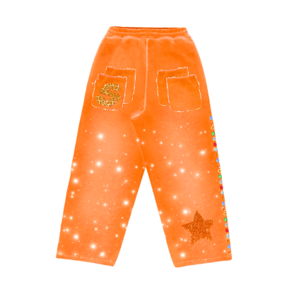Orange Pants