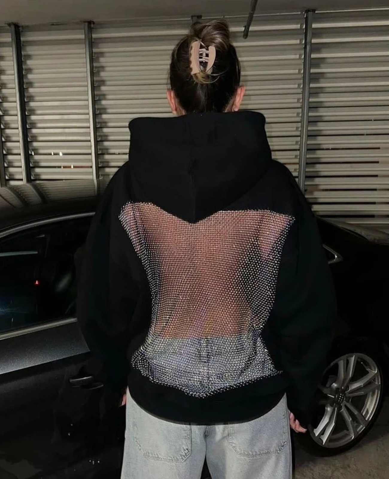Backless Hoodie - Harajuku