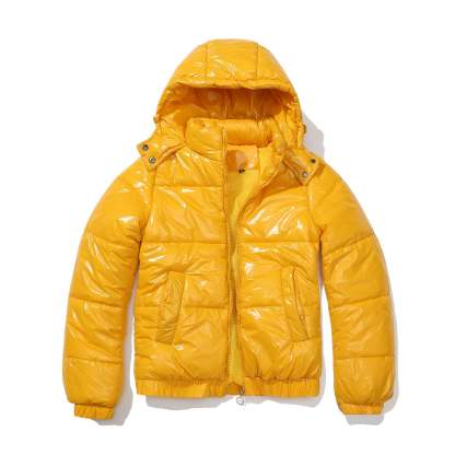Velvet Puffer Jacket