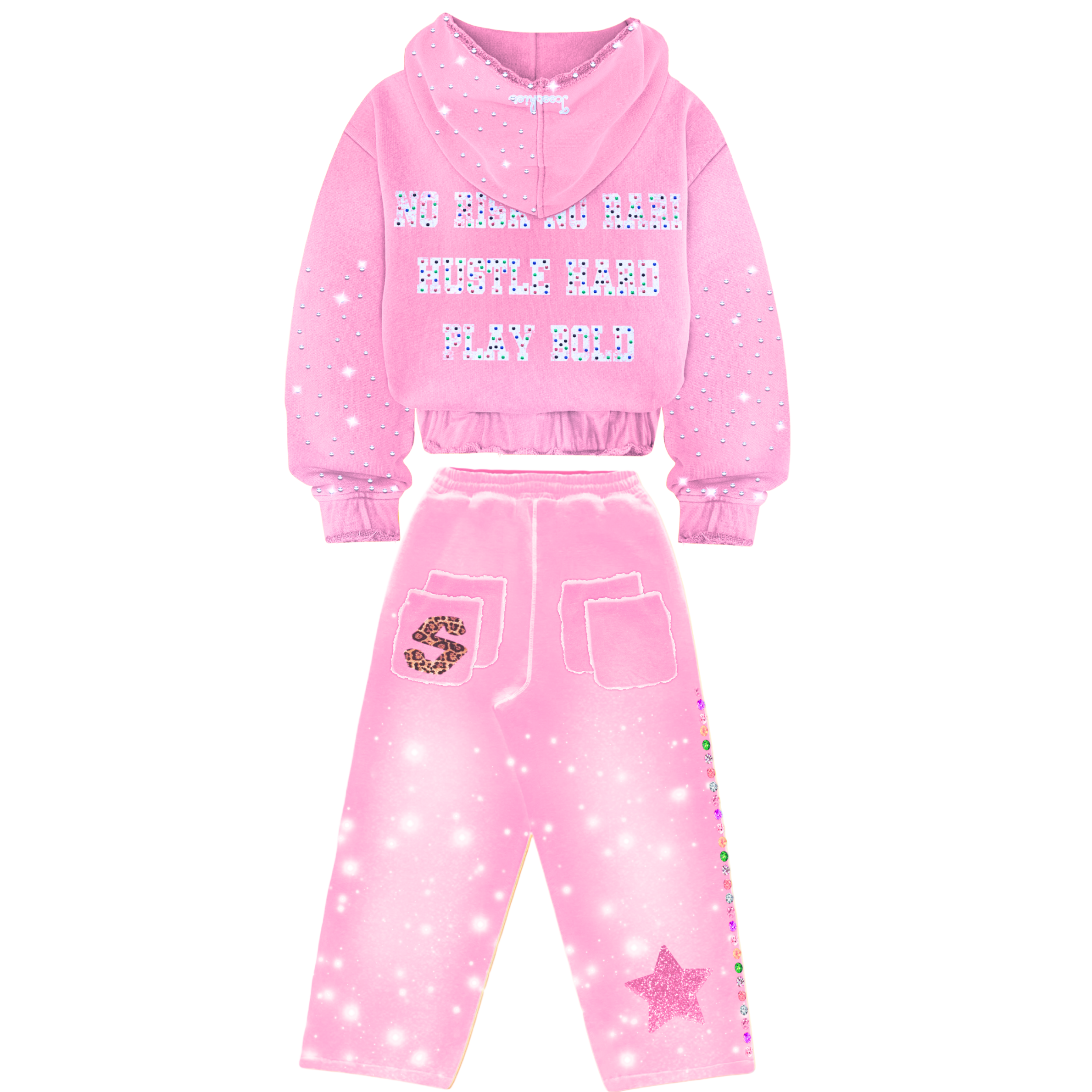 Baby Pink Tracksuit