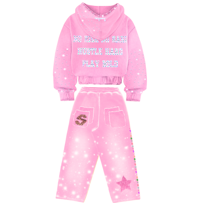 Baby Pink Tracksuit
