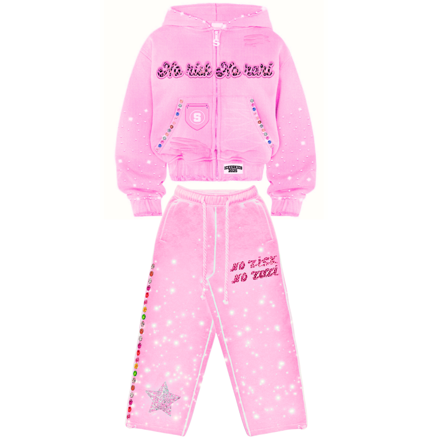 Baby Pink Tracksuit