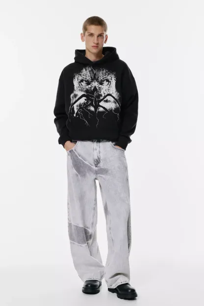 Black Stranger Things hoodie