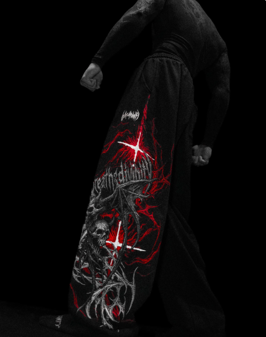 Celestial Blade Oversized Zip-up hoodie