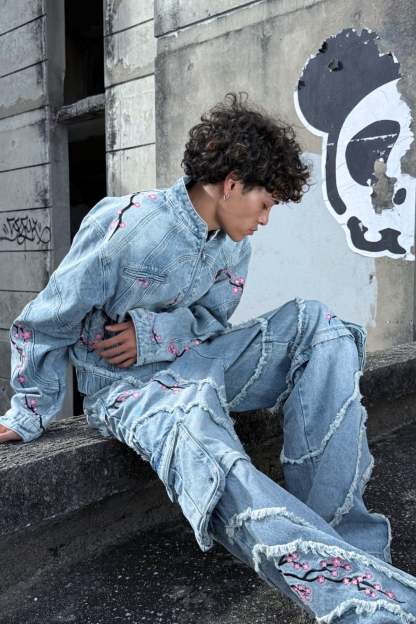 SAKURA DENIM JACKET