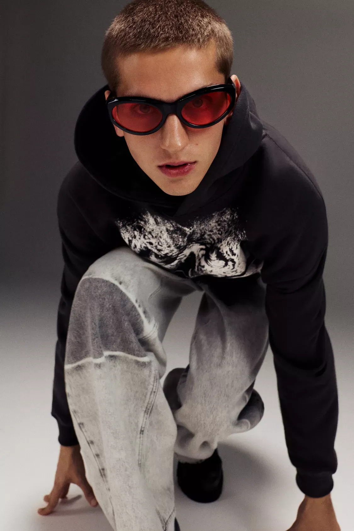 Black Stranger Things hoodie