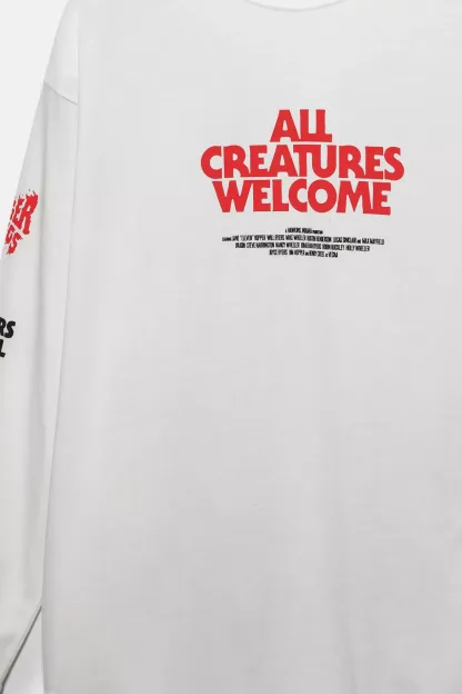White Stranger Things T-shirt