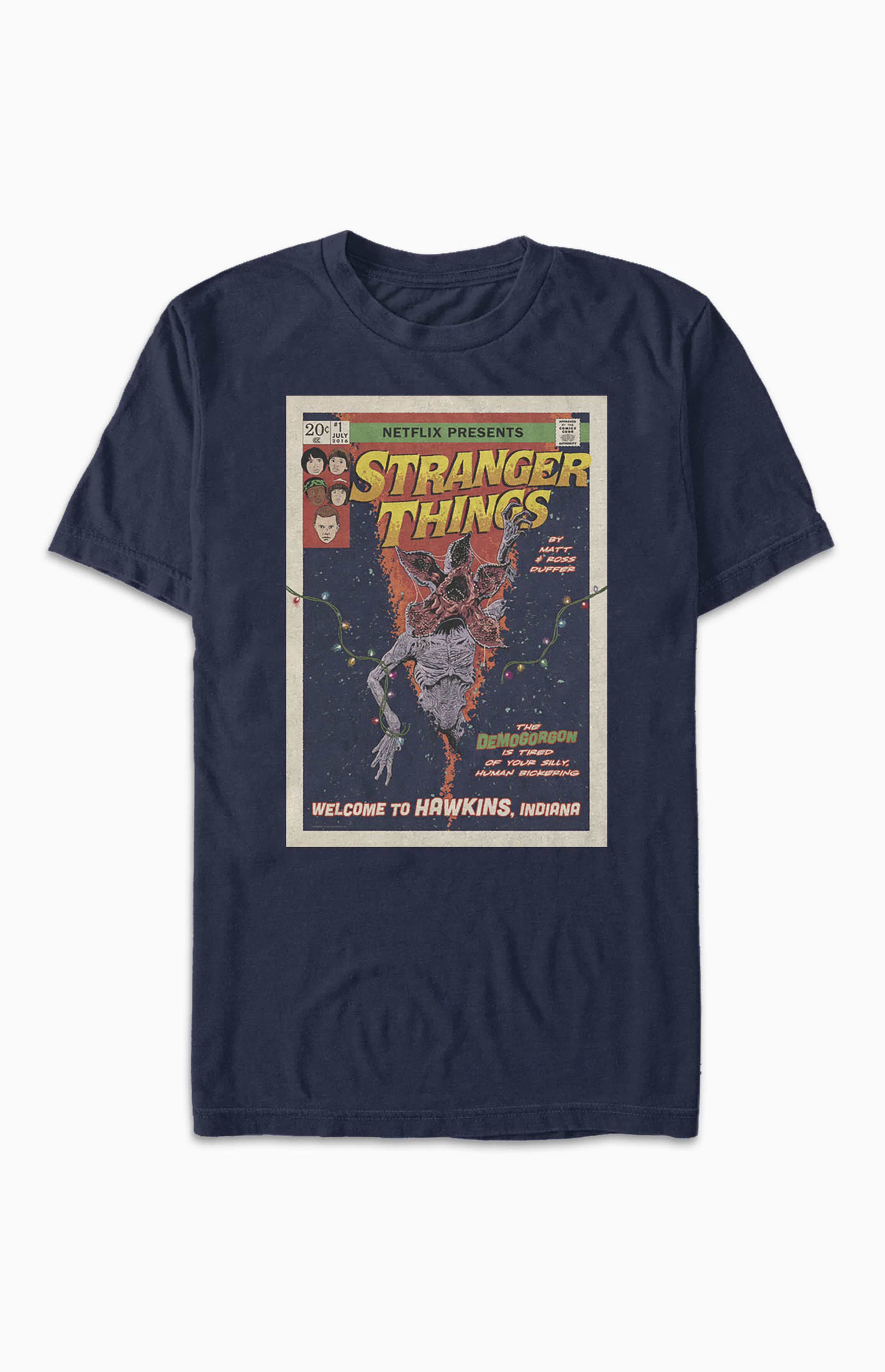 Stranger Things Comic Cover T-Shirt
