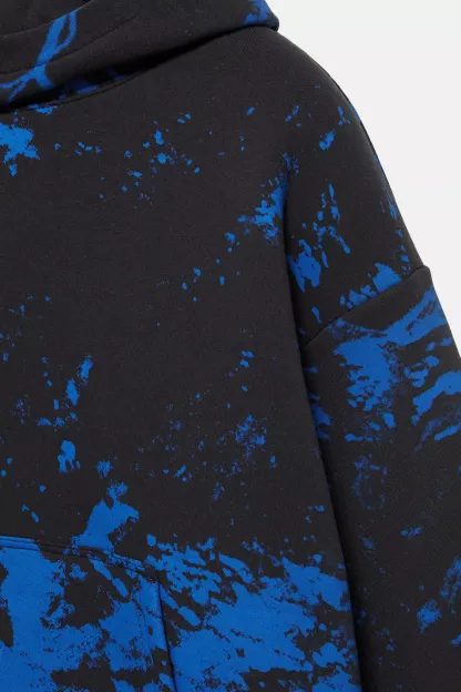 Stranger Things tie-dye hood sweatshirt