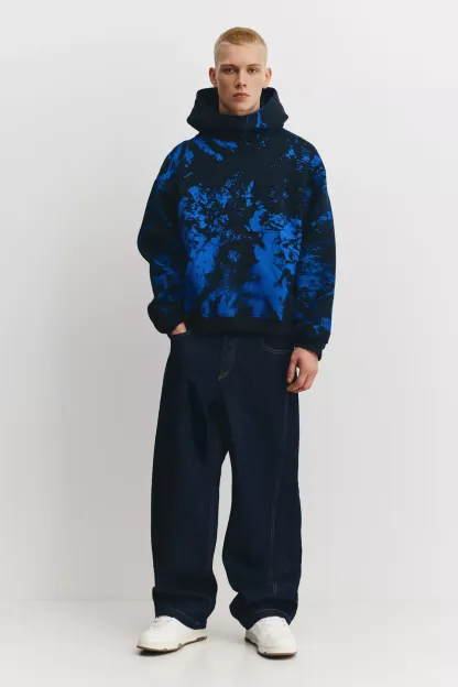 Stranger Things tie-dye hood sweatshirt