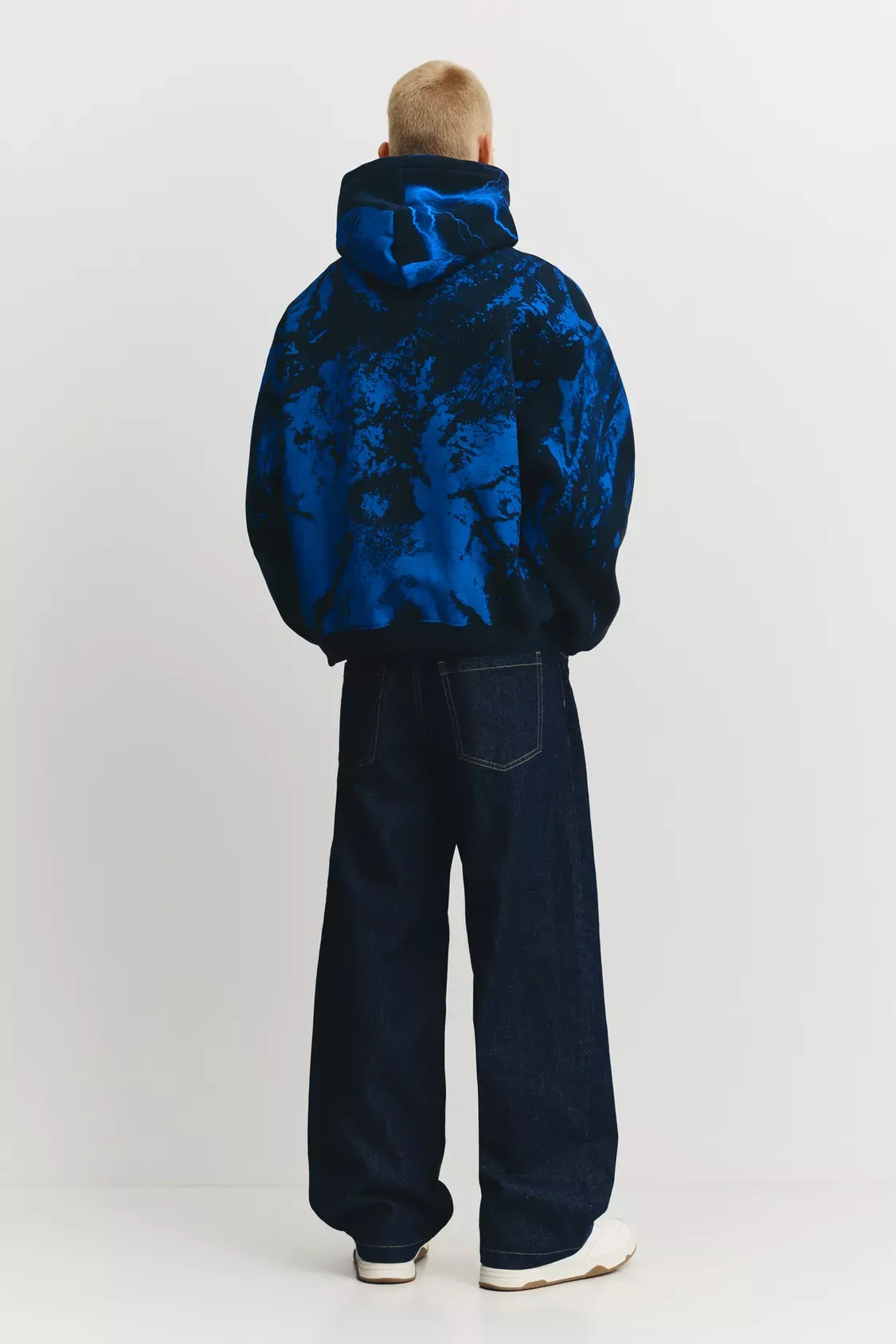 Stranger Things tie-dye hood sweatshirt