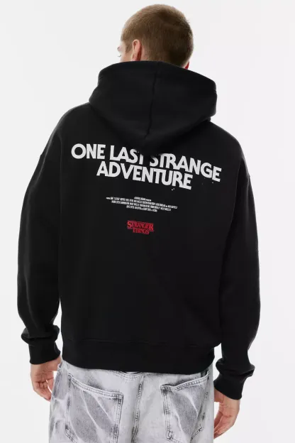 Black Stranger Things hoodie
