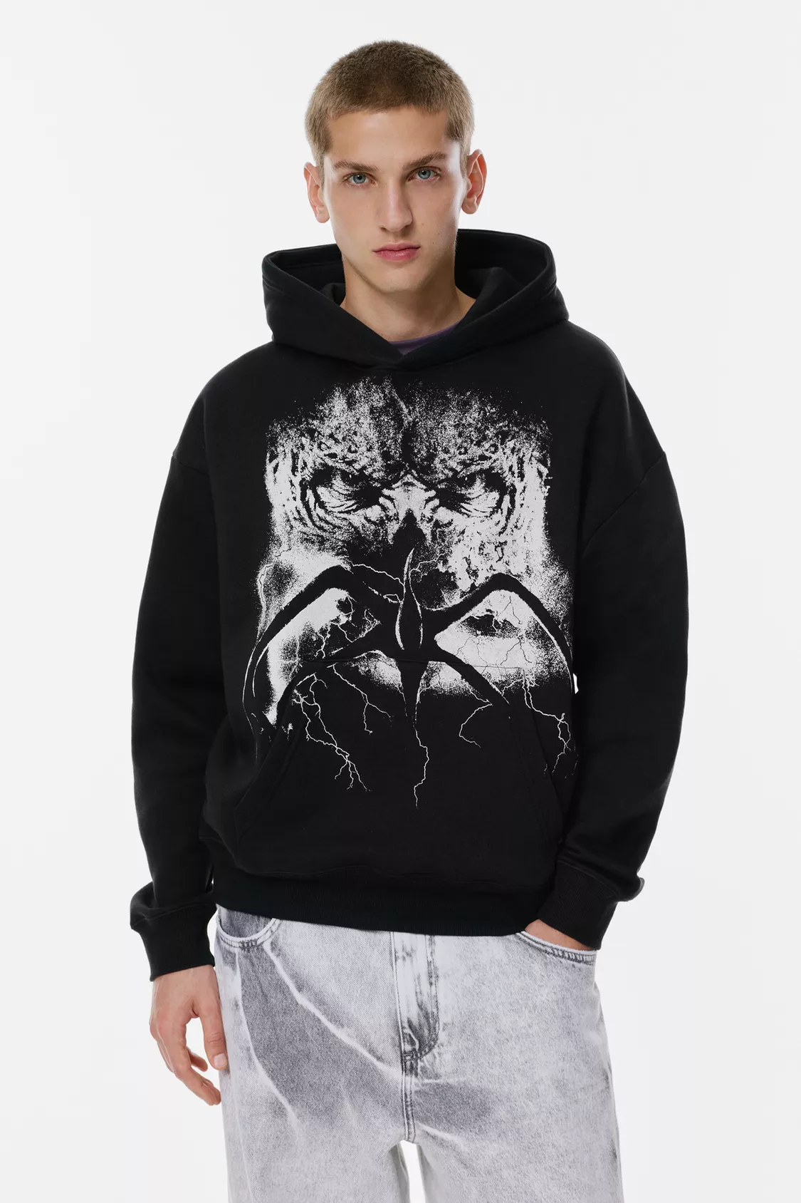Black Stranger Things hoodie