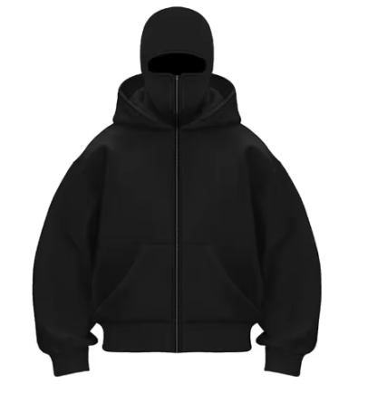 Masked Zipped Hoddies