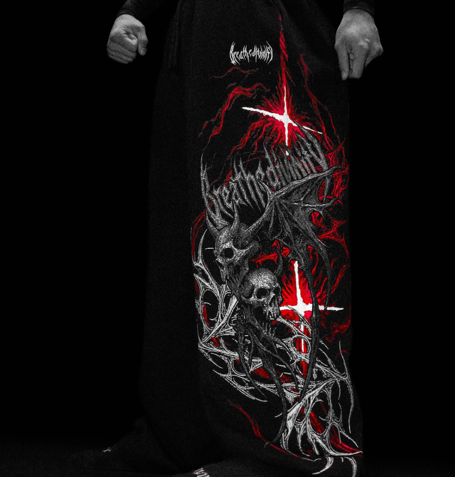 Celestial Blade Oversized Zip-up hoodie