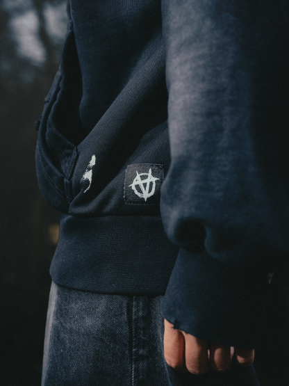 ANARCHAOS BALACLAVA ZIP-UP HOODIE