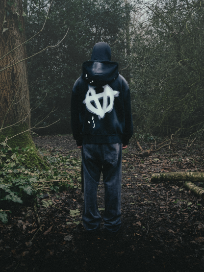 ANARCHAOS BALACLAVA ZIP-UP HOODIE