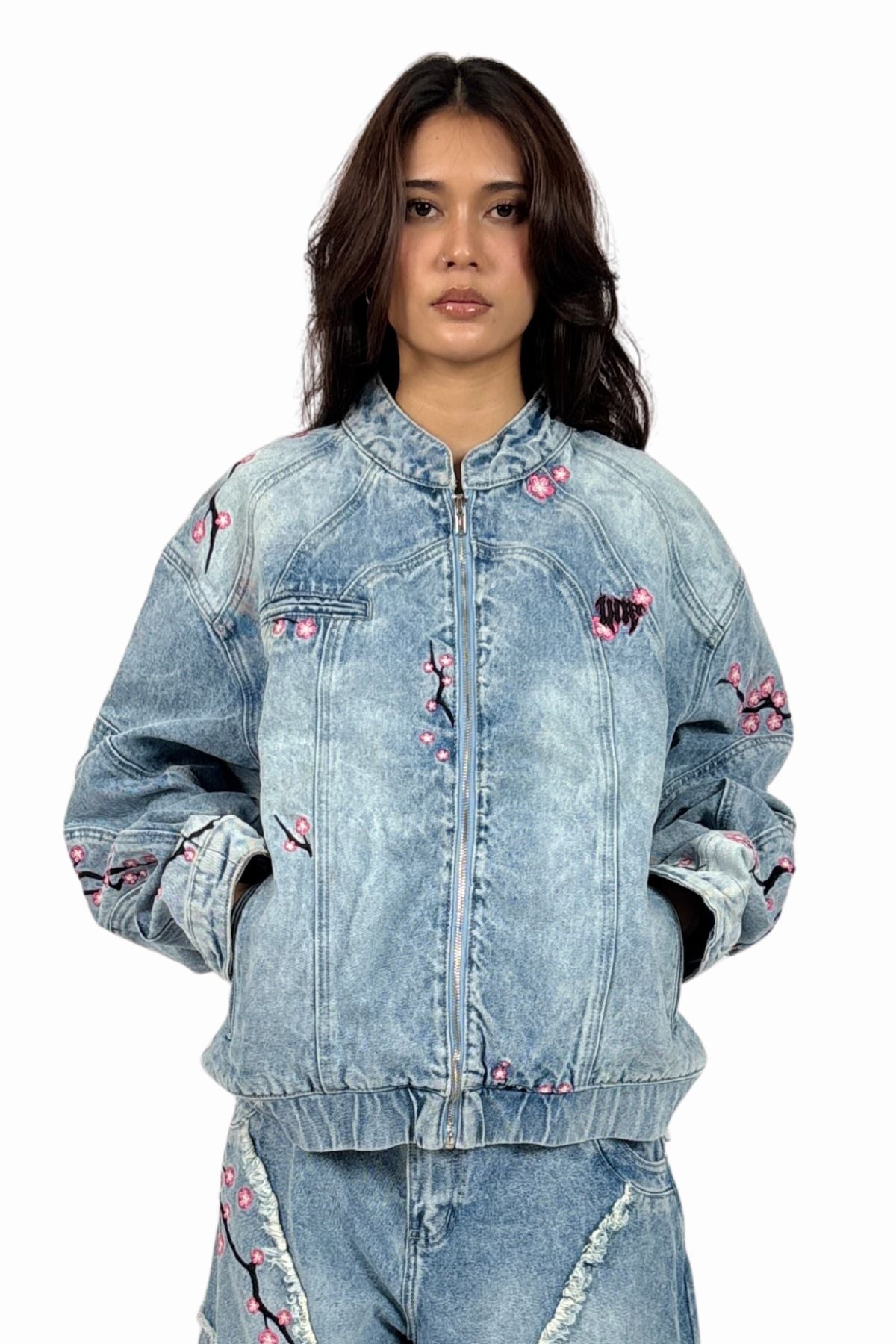 SAKURA DENIM JACKET