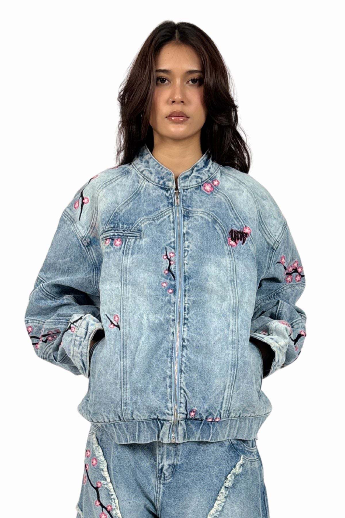SAKURA DENIM JACKET