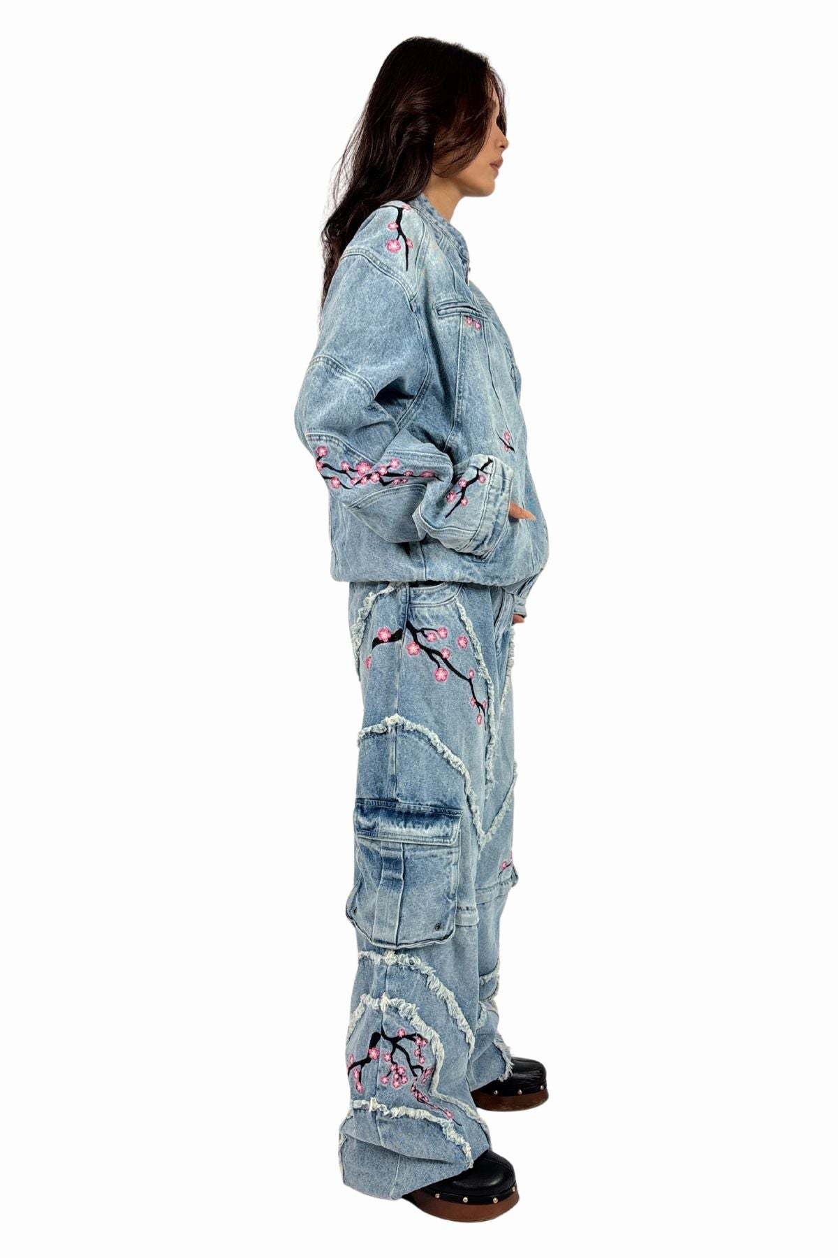 SAKURA DENIM JACKET