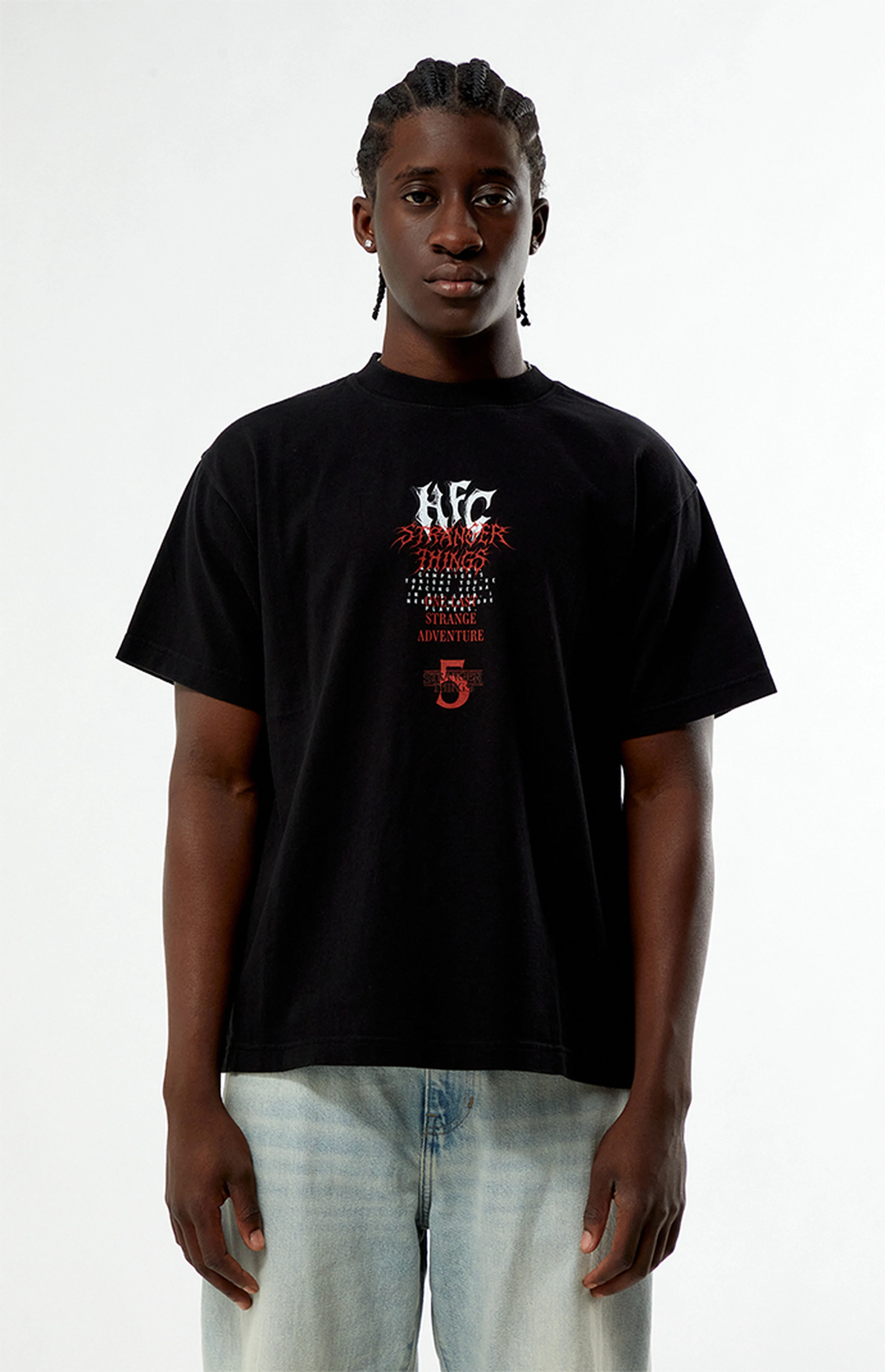 Stranger Things Hellfire Lives Oversized T-Shir