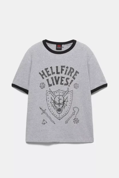 Hellfire Lives Stranger Things T-shirt