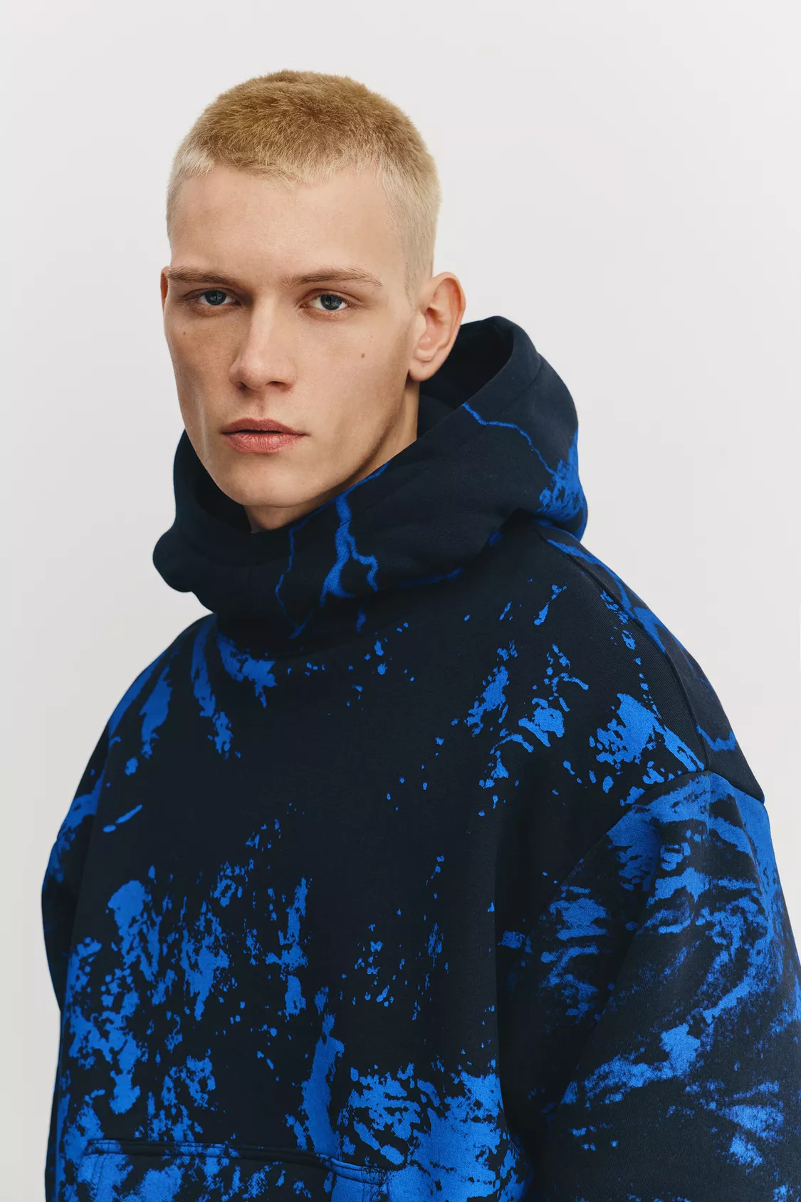 Stranger Things tie-dye hood sweatshirt