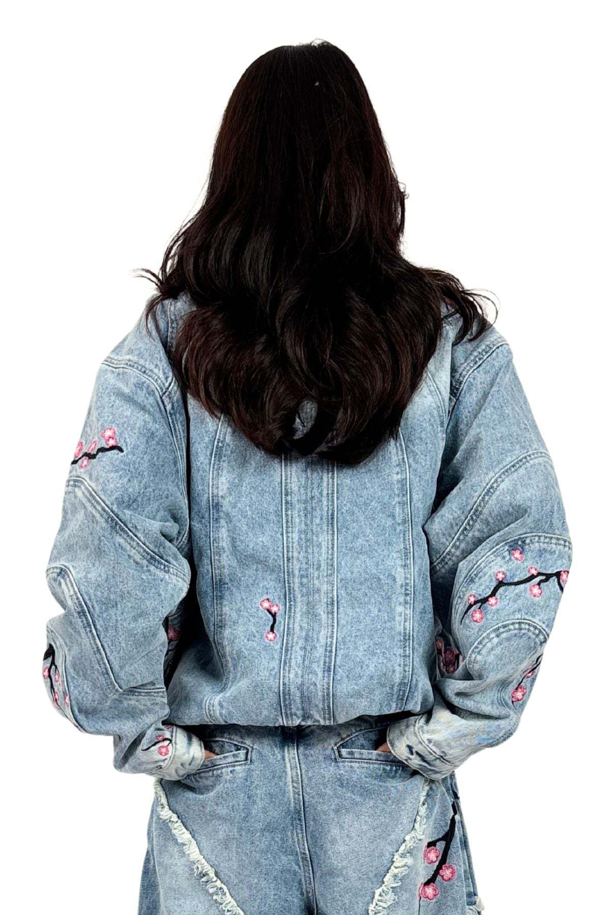 SAKURA DENIM JACKET