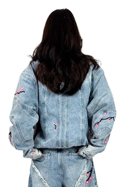 SAKURA DENIM JACKET
