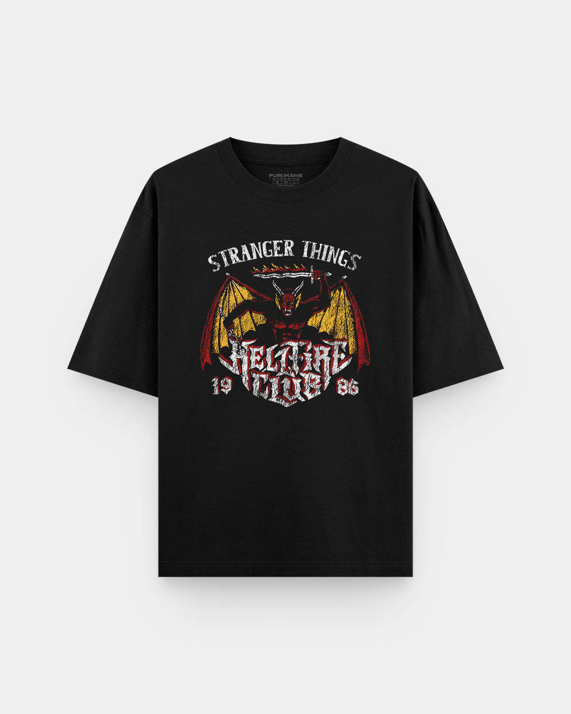 Stranger Things Hellfire Club 😈 Oversize
