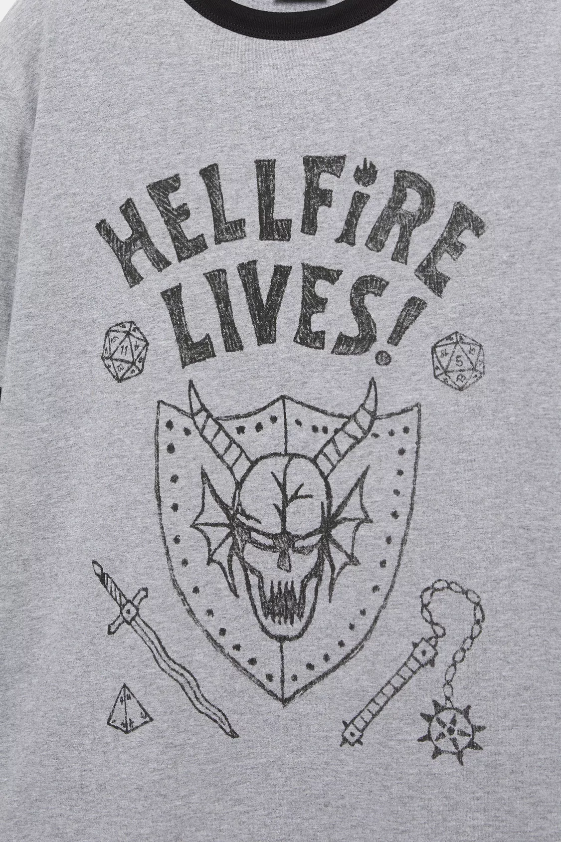 Hellfire Lives Stranger Things T-shirt