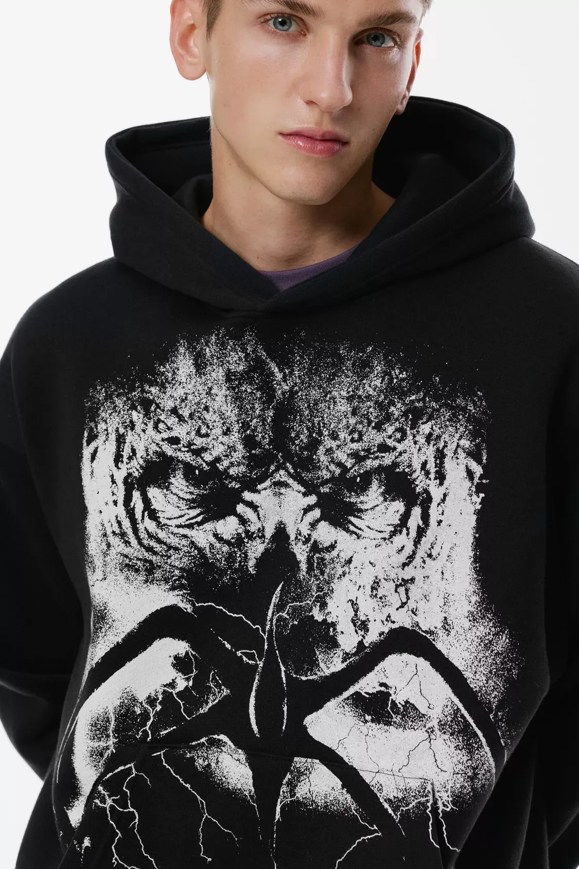 Black Stranger Things hoodie