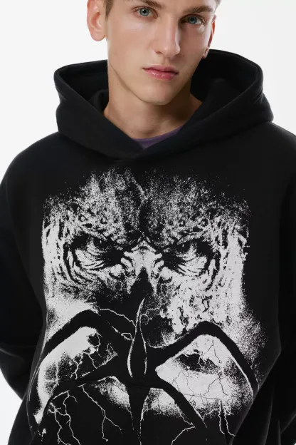 Black Stranger Things hoodie