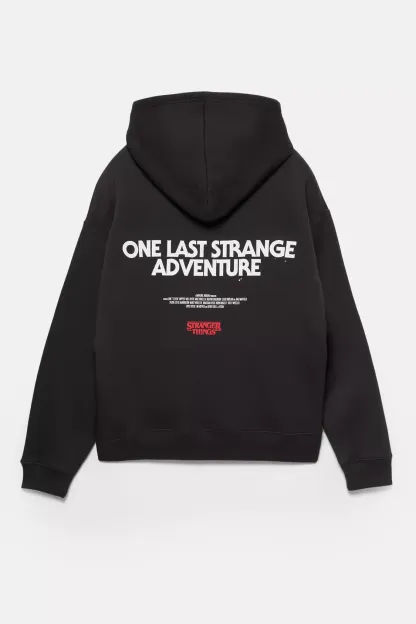 Black Stranger Things hoodie