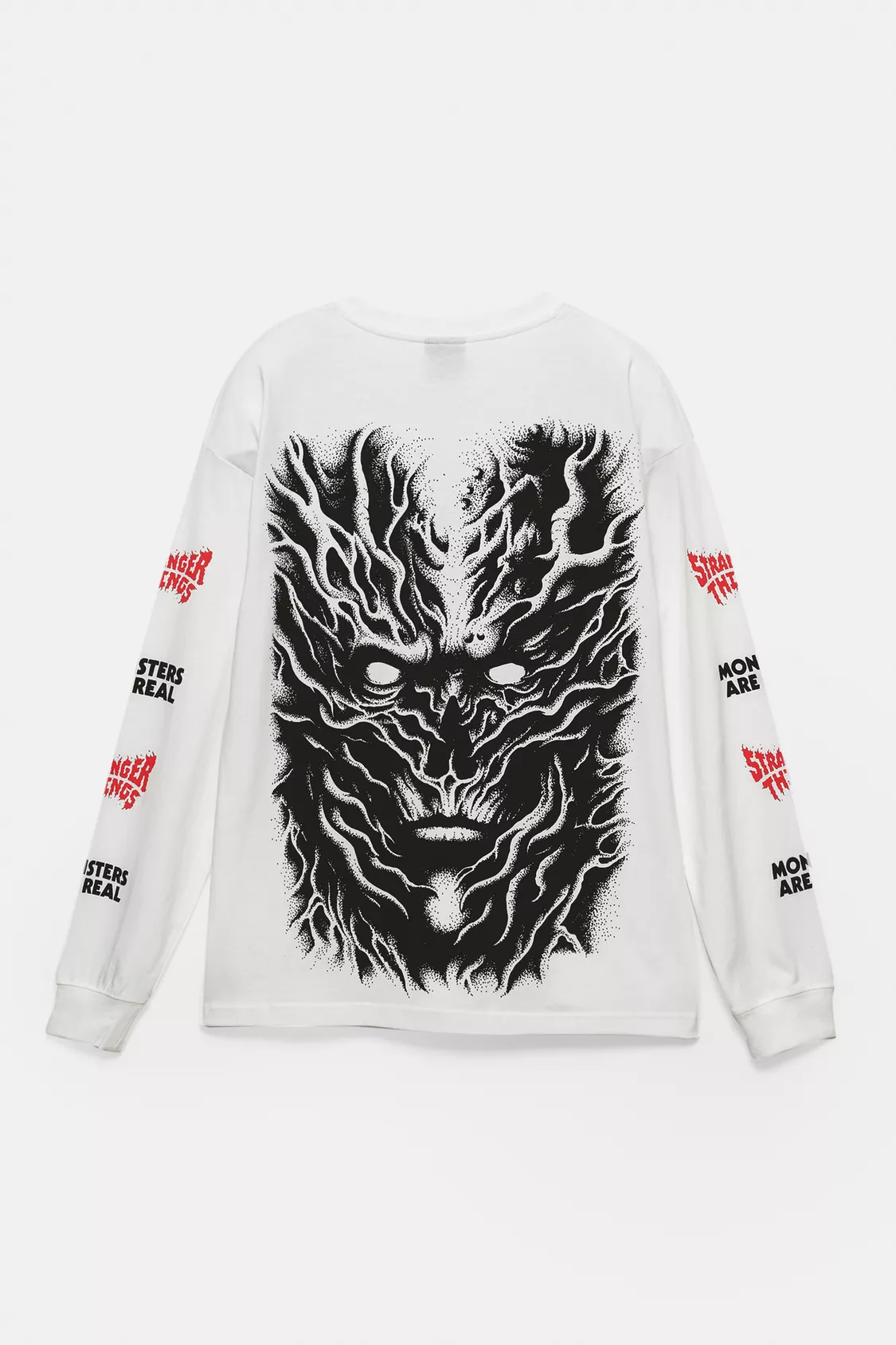 White Stranger Things T-shirt