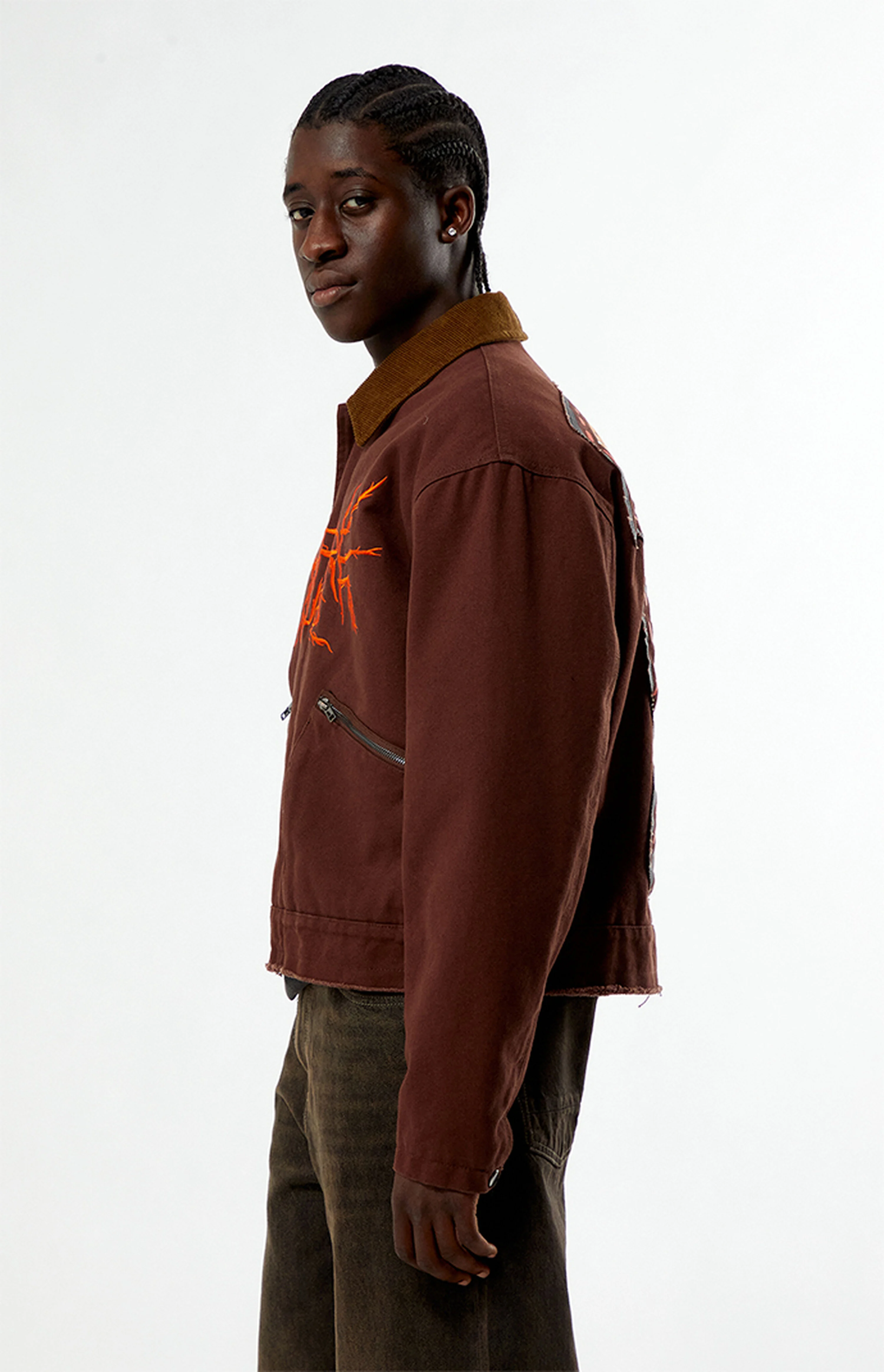 Stranger Things Hellfire Lives Garage Jacket