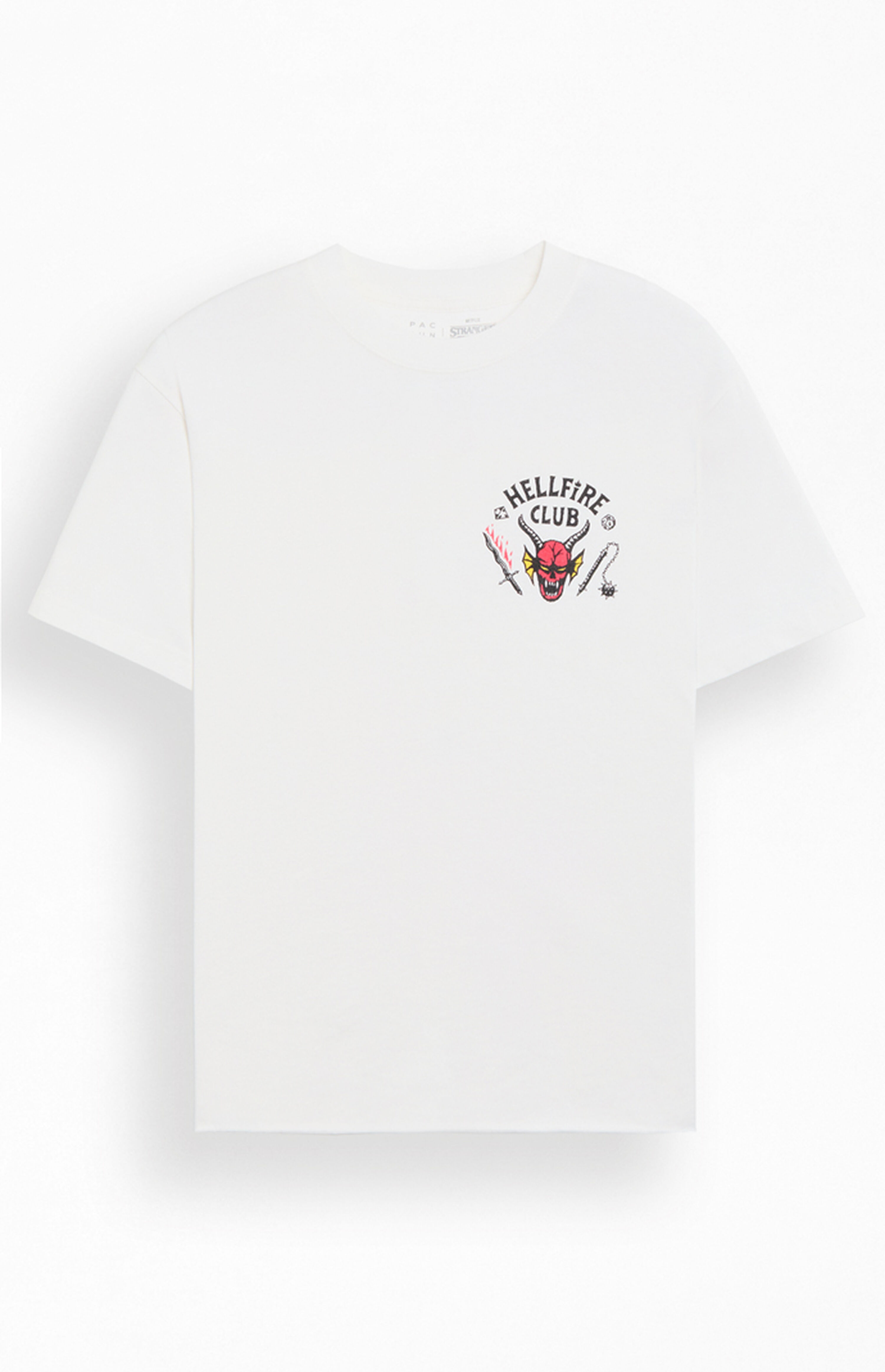 Stranger Things Hellfire Club Cropped T-Shirt