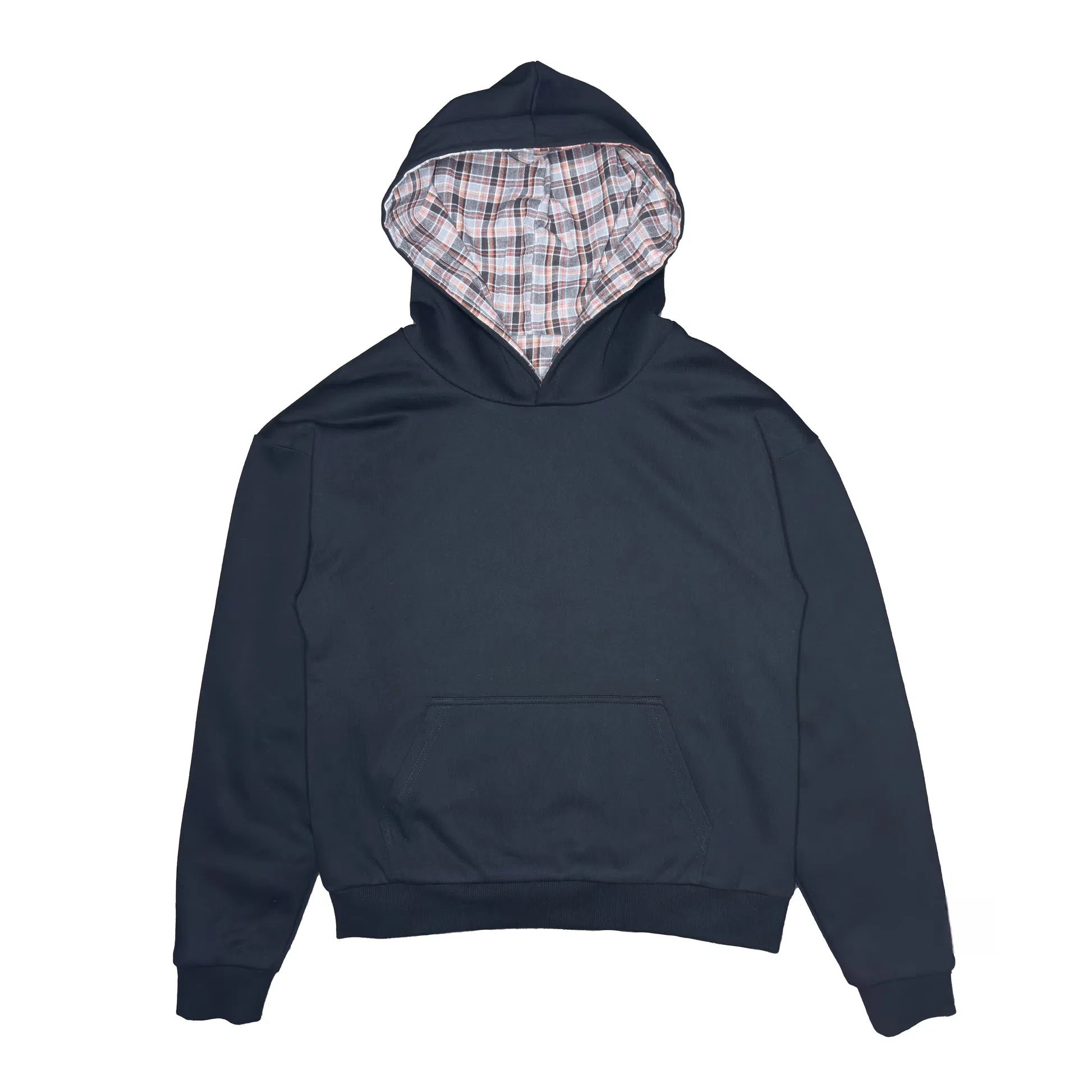 REVERSIBLE PLAID HOODIE