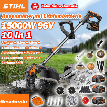 STIHL 15000 W bürstenloser Li-Ion-Mehrzweck-Rasenmäher