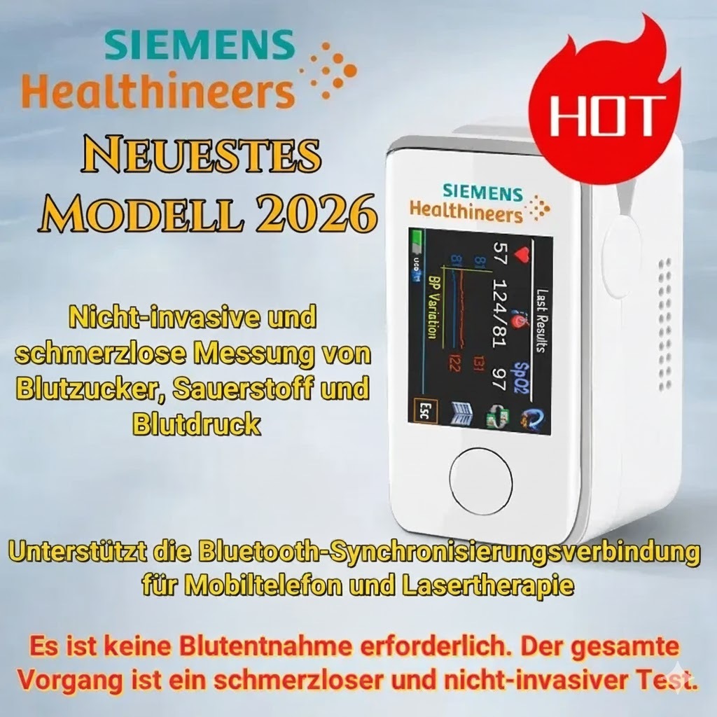 🌟 Innovation 2026, Version 3.0: Multifunktionales digitales tragbares Blutzuckermessgerät ✨