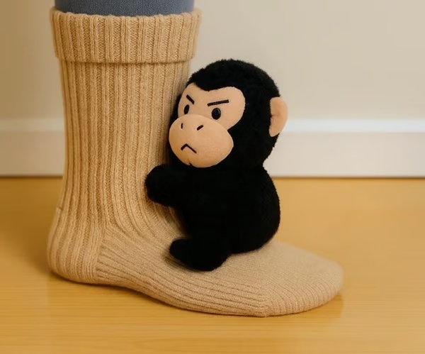 🎄3D Knit Animal Socks