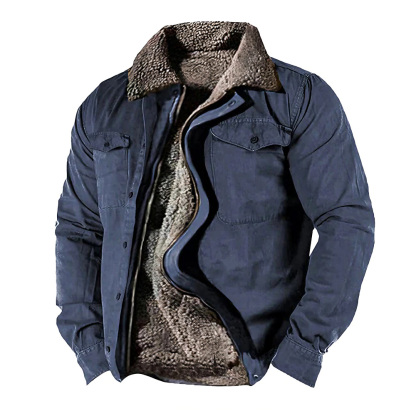 🔥Only Today 70% OFF🔥Men’s Warm Winter Coat with Zipper & Fleece Lining【Men Can’t Get Enough Of These Cozy Jackets!】