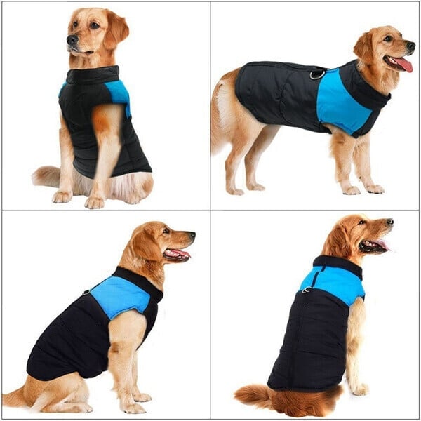 🐕Winter Warm Waterproof Dog Vest with Zipper (Size S-7XL)✨