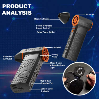🔥Last Day Sale！50% OFF!🔥2025 UltraForce 4-Speed Multi-purpose dust and snow cleaner